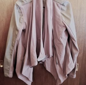 Faux Leather Jacket
